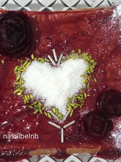 عکسی از دستور کیک لبو اسفنجی
