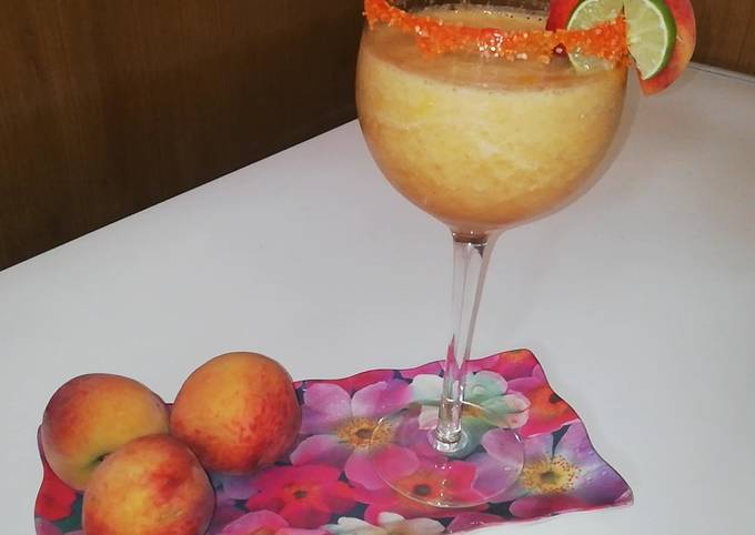 Peach and tamarid cocktail🍹