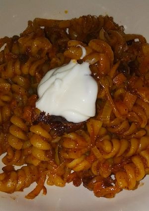 Foto resep Fusilli saus bolognaise