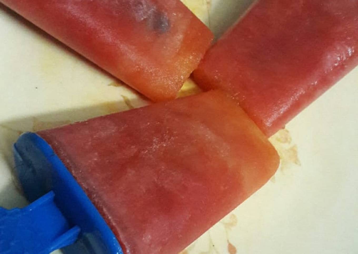 Water melon fruit lolly