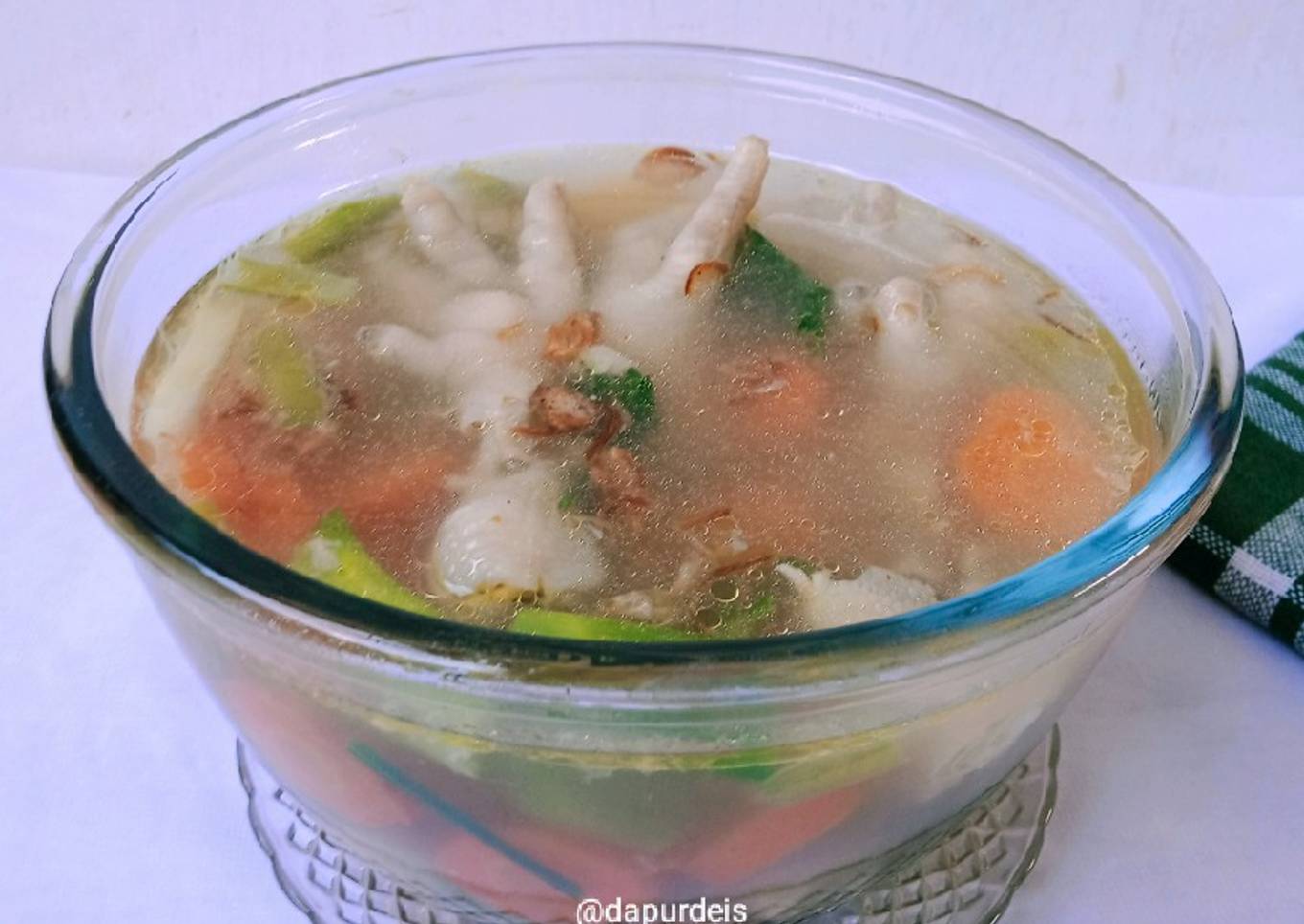 Sop Ceker & Sayuran