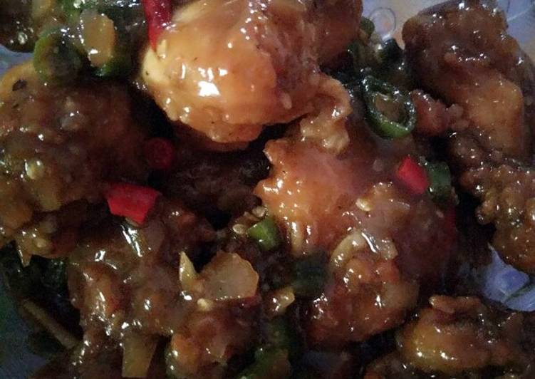 Resep Ayam Crispy Saus Mentega Cabe Rawit Anti Gagal