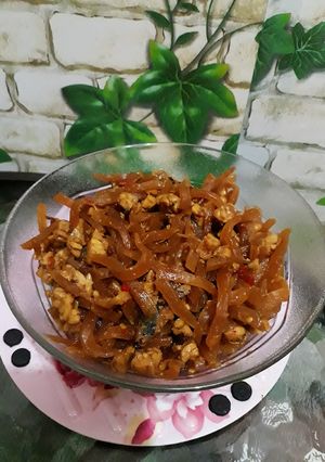 Foto resep Tumis pepaya muda