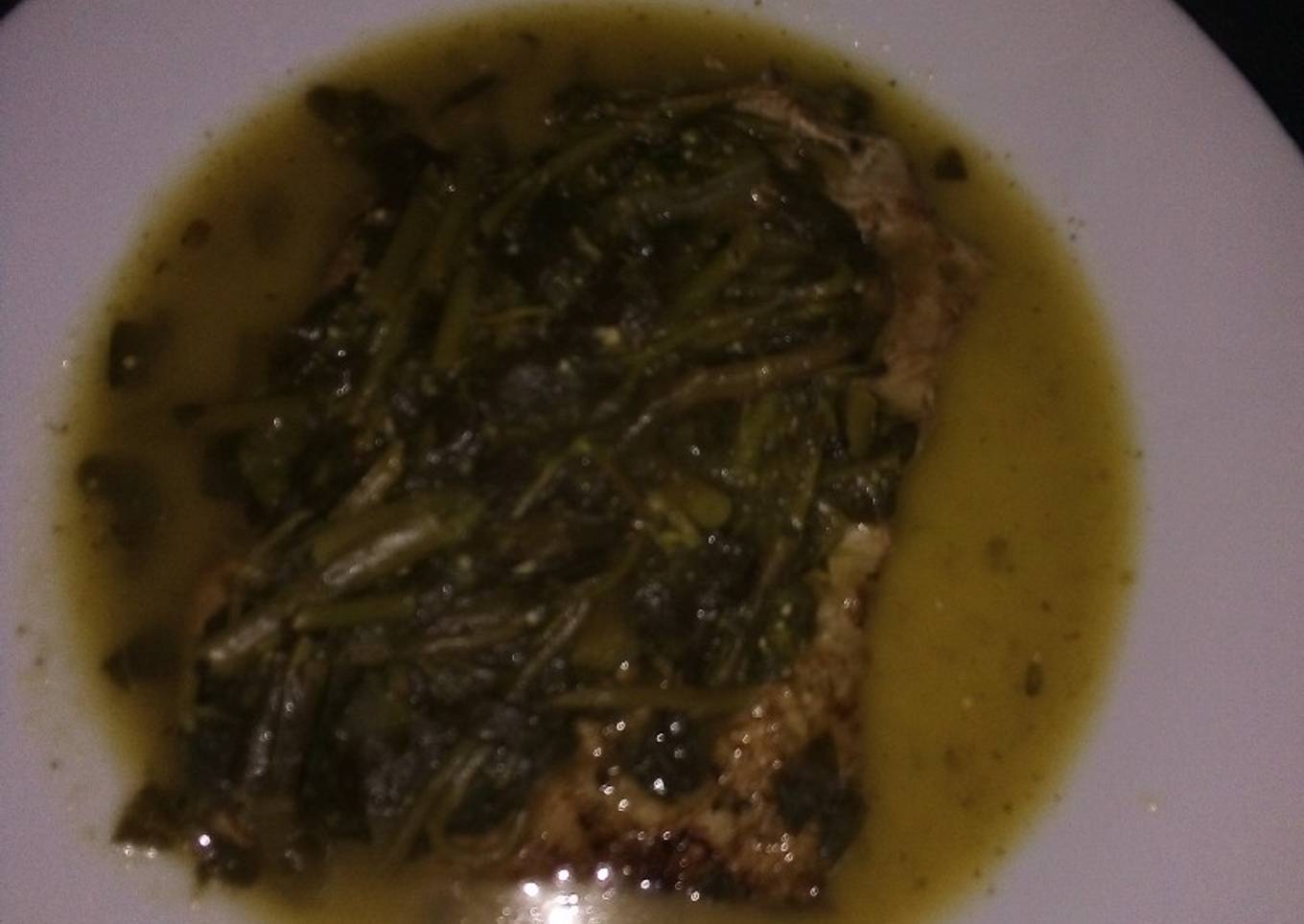 Cerdo con verdolagas