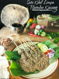 Foto resep Sate Kikil Limpa Bumbu Kacang