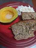 Meatloaf, wheat-free with Lentils