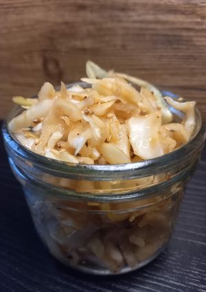 Une photo de Salade de chou à la japonaise