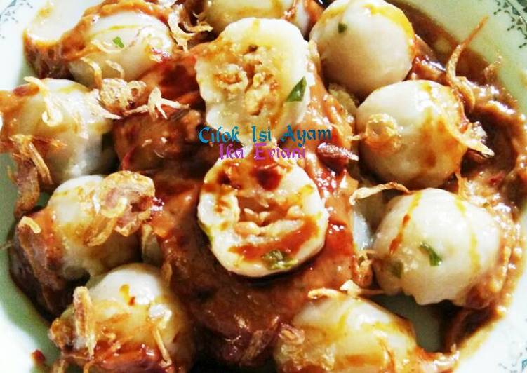 Resep Cilok Isi Ayam yang Bikin Ngiler