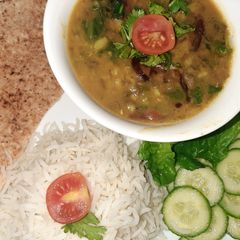 Dal palak A picture of Dal palak.
