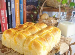 Gambar Potato Custard Bread / Roti Kentang