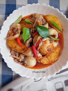 Foto resep Cumi pedas manis