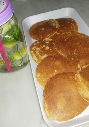 Une photo de Galette d'avoine(pancakes healthy)