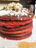 Panquecas Red Velvet Saludables