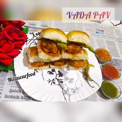 Vada pav recipe A picture of Vada pav recipe.