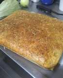 Pan de orégano y parmesano