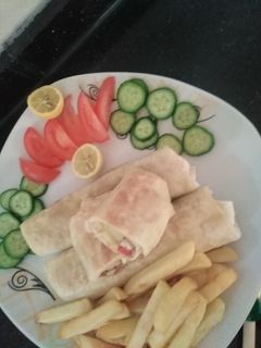 صورة لوصفة كساديا الدجاج 🌯🍟