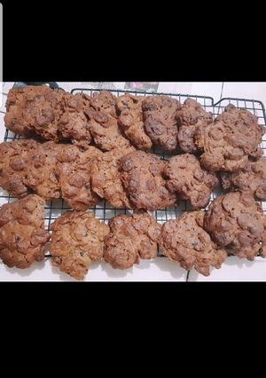 Foto resep Cookies Giant Choco Crunch ala JTT