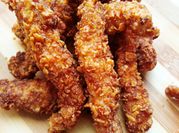 A picture of crispy snacks