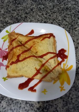 عکسی از دستور اسنک مرغ و قارچ