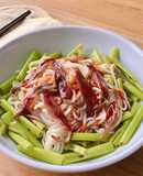 Mì Ramen Xào Rau Muống & Cá Cơm Muối Sốt Siêu Cay