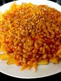 My Son's Simple Beanzy, Cheezy Chips. 🙂