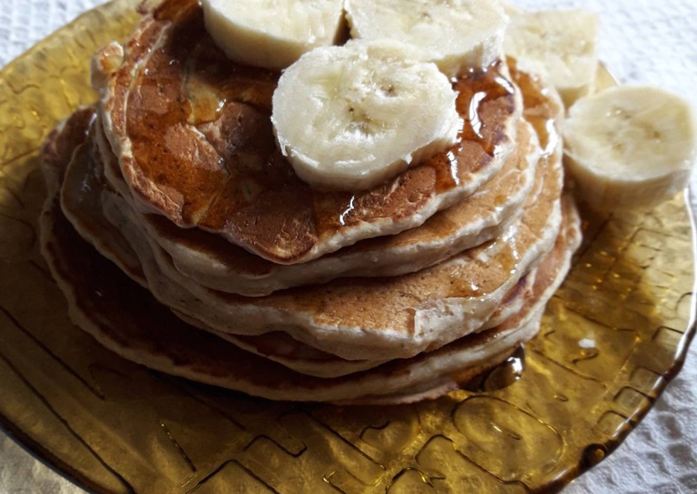 Pancakes de banana sin huevo