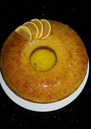 صورة لوصفة كيكة البرتقال بالصوص