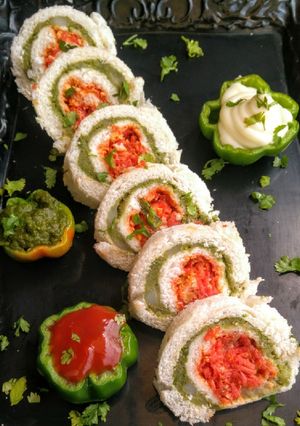 A picture of Pinwheel Sandwich.