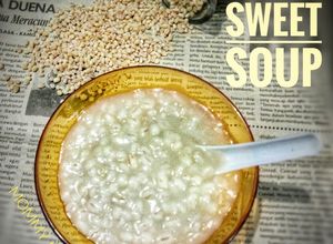 Foto resep Barley Sweet soup alias bubur Jelai / Jali /Hanjeli