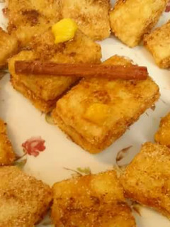 Una foto de Leche frita
