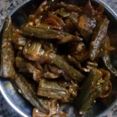 A picture of Okra veg.