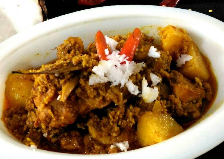 Simple Way to Prepare Any-night-of-the-week Chicken with coconut