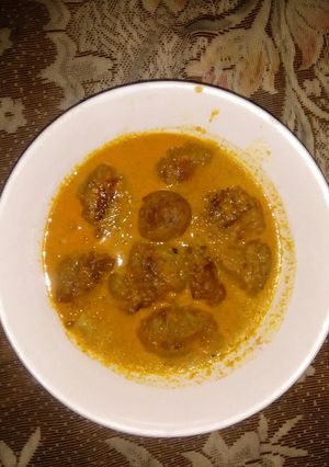 A picture of Lotus Root Kofte.
