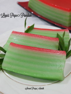 Foto resep Kue Lapis Pepe Pandan