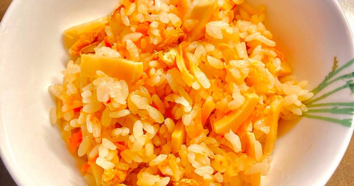 Bamboo shoot rice Recipe by Hitomi Cookpad