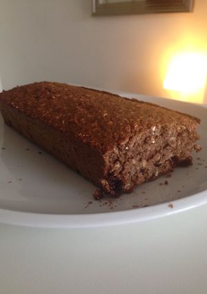 Una foto de Budín fit de chocolate