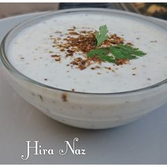 A picture of Zeera Raita.