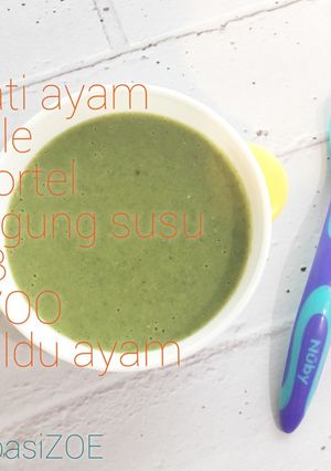 Foto resep MPASI Zoe (8+) : Bubur hati ayam