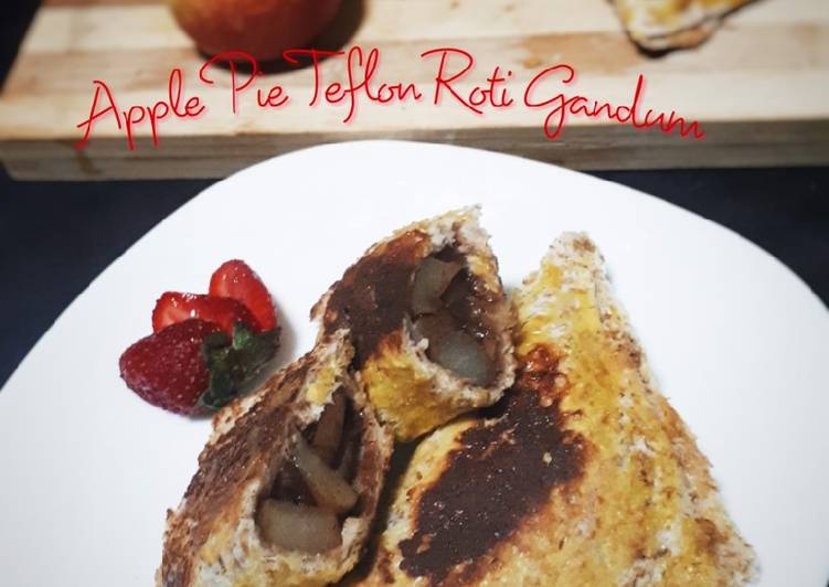 Apple Pie Teflon Roti Gandum