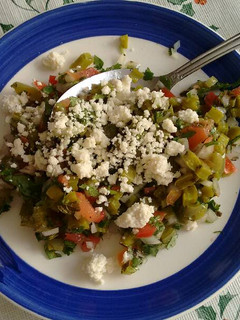 Una foto de Ensalada de nopales. ॐ
