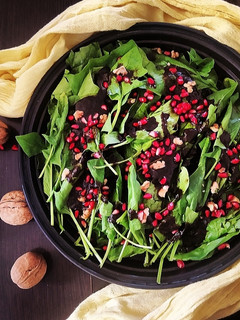 عکسی از دستور سالاد اسفناج