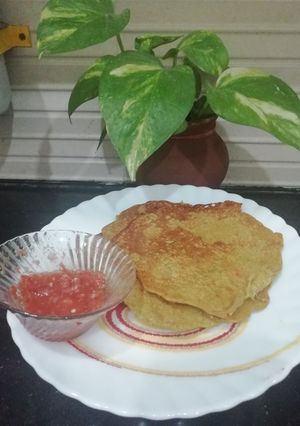 A picture of Pearl Millet Chilla.