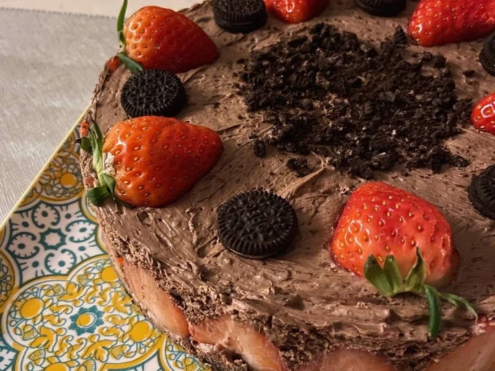 Easy Ways Prepare|Recipe} Mimi&amp;#39;s Chocolate Cheesecake the Can Spoil the Tongue, Appealing