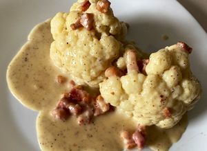 Una foto de Coliflor a la cazuela