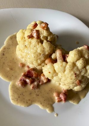 Una foto de Coliflor a la cazuela