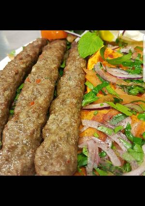 A picture of Kofta Kebab.