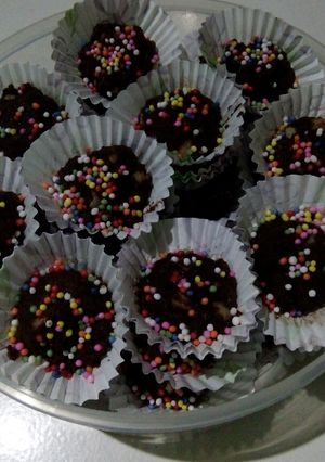 Foto resep Coklat Kacang Cup