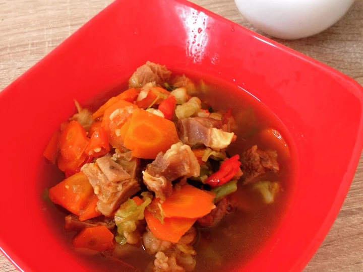 Langkah Gampang Membuat Resep Asem asem daging sapi yang Lezat Sekali Anti Ribet, Bisa Manjain Lidah