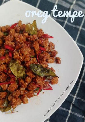 Foto resep Oreg Tempe Pedas Manis