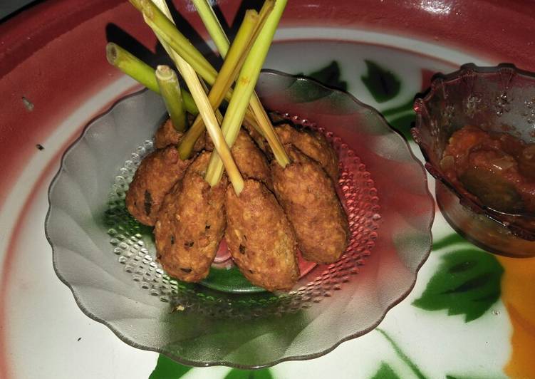 Resep Sate lilit tempe praktis, Lezat